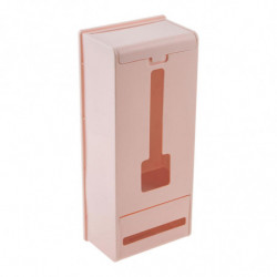 Grocery Bag Holder Decoration Container For Living Room Bathroom Household Pink