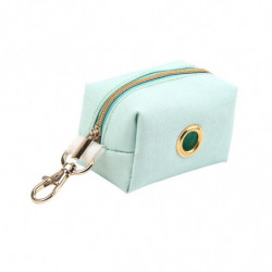 Outdoor Dog Poop Bag Holder Waste Bag Dispenser Lightweight For Walking Green