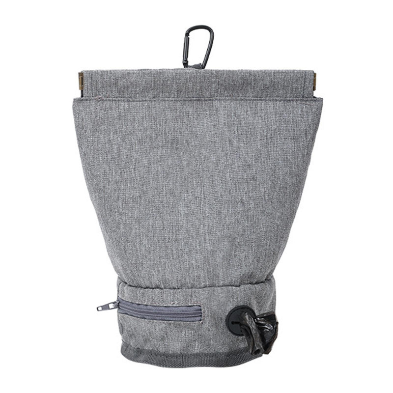 Pet Dog Waste Bag Dispenser With Metal Clip Dog Travel Accessories For Leash