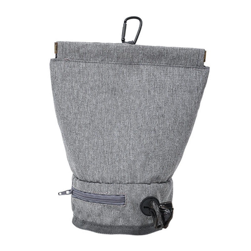 Pet Dog Waste Bag Dispenser With Metal Clip Dog Travel Accessories For Leash