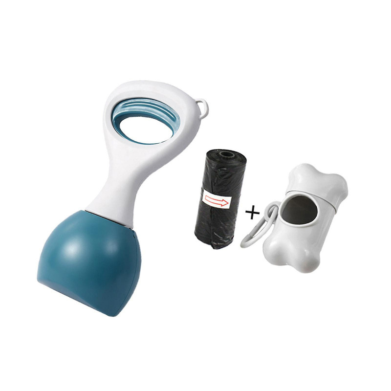 Dog Pooper Scooper Poop Picker Dog Poop Pick Up Tool For Park Traveling Lawn Green 28cm