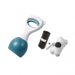 Dog Pooper Scooper Poop Picker Dog Poop Pick Up Tool For Park Traveling Lawn Green 28cm