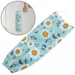 Hanging Plastic Bag Holder Polyester Grocery Bag Holder Household Bag Dispenser