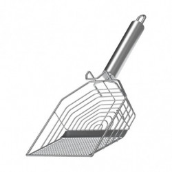 Litter Scooper Kitten Sand Scoop Shovel Lizards Kitty Cat Scoop Metal Handle