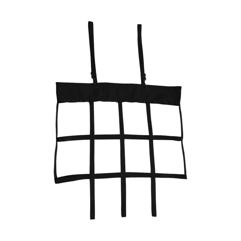 Box Holder Pet Supplies With Strap Portable For Outdoor Farm Black