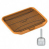 Pet Dog Toilet Outdoor Pet Accessories Cleaning Tool Portable Trainer Corner Orange Pet Dog Toilet Outdoor Pet Accessories Cleaning Tool Portable Trainer Corner Orange