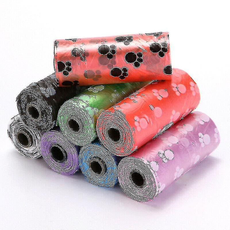 Random Color Poo Bags 100 Pooper Scooper Bags pour les excréments et les déchets de chiens de compagnie Random Color Poo Bags 100 Pooper Scooper Bags pour les excréments et les déchets de chiens de compagnie