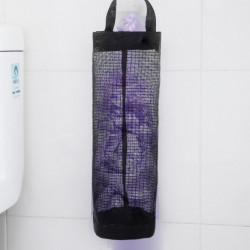 Kitchen Disposable Trash Bag Organizer Punch Free Disposable Bag Holder For Bathroom Bedroom Kitchen