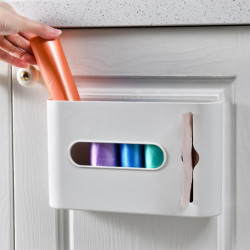 Garbage Bag Storage Box Rubbish Bin Bags Dispenser Plastic Bag