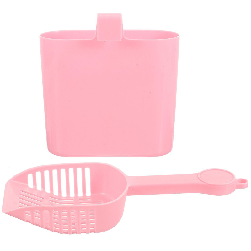 1 set of Cat Litter Scoop with Holder Cat Litter Scoop Cat Litter Shovel Cleaning Tool