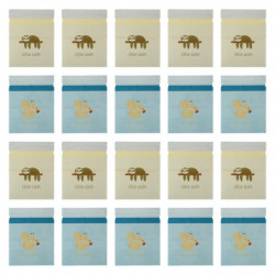 30pcs Self-adhesive Garbage Bag Practical Plastic Litter Bag Car Litter Pouch