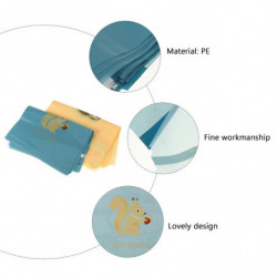 30pcs Self-adhesive Garbage Bag Practical Plastic Litter Bag Car Litter Pouch