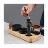 Coffee Tamper Holder Station Tamper Station Coffee Portafilter Holder Portable Espresso Tamp Statio