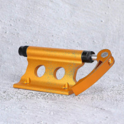 Bicycle Fork Holder Portable Front Wheel Holder Wheel Fork Holder For Outdoor Travel (yellow) (1pcs)