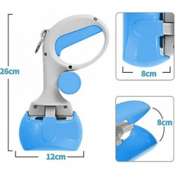 Dog Poop Catcher Poop Pa Dog Poop Clip Pooper Scooper With Waste Bag Dispenser