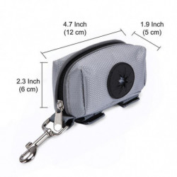 Distributeur de sac à crottes pour chien avec porte-sac à déchets usagé Distributeur de sac à crottes pour chien avec porte-sac à déchets usagé