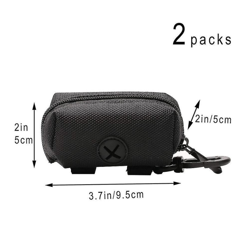2 Pack Fashion Dog Poop Waste Bag Dispenser, Pet Dog Waste Bag Dispenser, Dog Poop Bag Holder 2 Pack Fashion Dog Poop Waste Bag Dispenser, Pet Dog Waste Bag Dispenser, Dog Poop Bag Holder