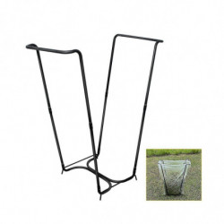 Foldable Plastic Garbage Hanging Bag Outdoor Camping Rubbish Bag Storage Rack Holder Kitchen Organi