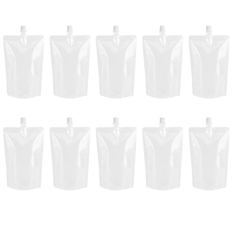 50 Pcs Dispenser Container Juices Drink Bags Cruise Pouch Plastic Pouches Drink Bags Portable Beverage Flask 50 Pcs Dispenser Container Juices Drink Bags Cruise Pouch Plastic Pouches Drink Bags Portable Beverage Flask