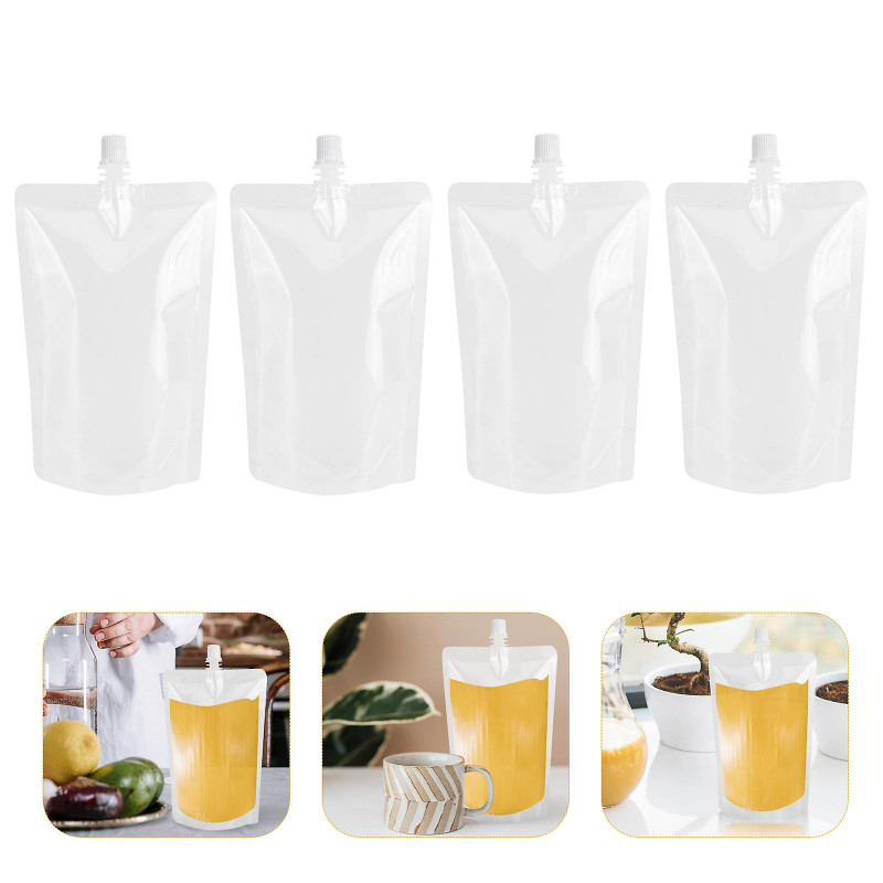 50 Pcs Dispenser Container Juices Drink Bags Cruise Pouch Plastic Pouches Drink Bags Portable Beverage Flask 50 Pcs Dispenser Container Juices Drink Bags Cruise Pouch Plastic Pouches Drink Bags Portable Beverage Flask