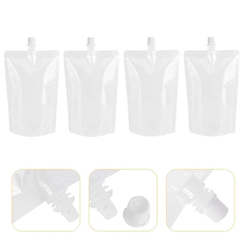 50 Pcs Dispenser Container Juices Drink Bags Cruise Pouch Plastic Pouches Drink Bags Portable Beverage Flask 50 Pcs Dispenser Container Juices Drink Bags Cruise Pouch Plastic Pouches Drink Bags Portable Beverage Flask