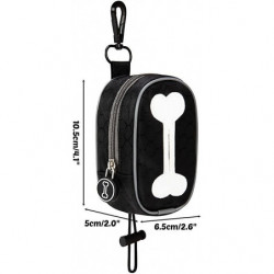 Dog Poop Bag Holder, Dog Waste Bag Dispenser w/Zipper for Dog Walking Running(No Poo Bags)