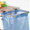 Metal Cabinet Trash Bag Holder With Bows Clamp Multi-purpose High Load Carrying Waste Bag For Gardens Metal Cabinet Trash Bag Holder With Bows Clamp Multi-purpose High Load Carrying Waste Bag For Gardens