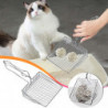 Pelle à litière pour chat en métal en acier inoxydable avec des trous fins pour un retrait facile et facile de la [...]