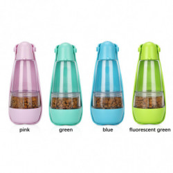 Dog Water Bottle Garbage Bags Multi-fonction Leak Proof Outdoor Walking Hiking Pet Supplies Water Bowl Garbage Bags