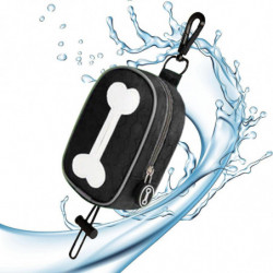 Bone Pattern Leash Poop Bag Holder, Reusable Leash Attachment Dispenser With Clip-on Pet Supplies For Travel, [...]