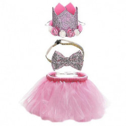 1 Set Pet Birthday Dog Lovely Pet Dog Skirt Pet Accessories Pet Supplies