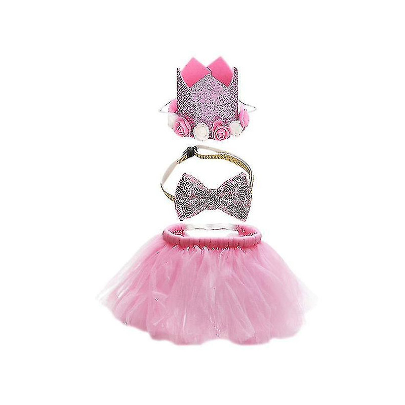 1 Set Pet Birthday Dog Lovely Pet Dog Skirt Pet Accessories Pet Supplies