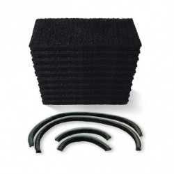 Filtre à charbon actif pour bac à litière 10 pcs Litter-Robot 3