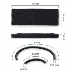 Filtre à charbon actif pour bac à litière 10 pcs Litter-Robot 3