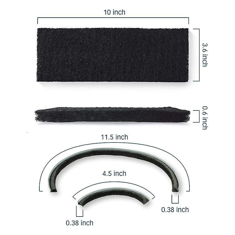 Filtre à charbon actif pour bac à litière 10 pcs Litter-Robot 3 Filtre à charbon actif pour bac à litière 10 pcs Litter-Robot 3