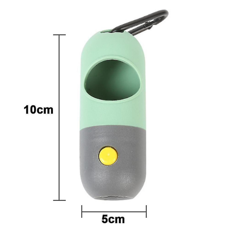 Fong Fong Dog Poop Bag Holder With Led Light Poop Bag Dispenser Dog Bag Holder For Leash With Bags Holder With [...]