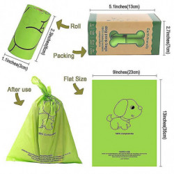 Biodegradable And Compostable Doggy Waste Bags