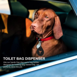 4pcs Garbage Bag Fixing Clip Silicone Waste Bag Dispenser Pets Outdoor Supplies