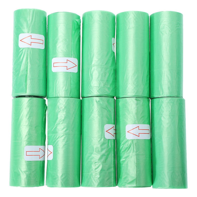 10 Rolls Multifunctional Disposal Bag Disposable Diaper Sacks Baby Poop Bags