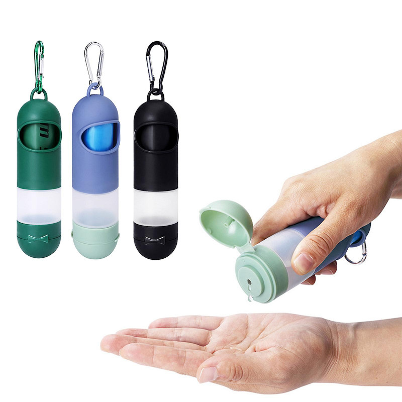 Dog Poop Bag Holder Distributeur de sac de déchets de chien respectueux de l’environnement pour sac à déchets