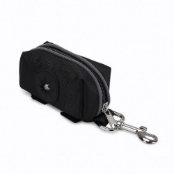 2 Pack Pet Garbage Bag Portable Dog Grooming Bag Simple Silver Plastic Buckle Pet Toilet B