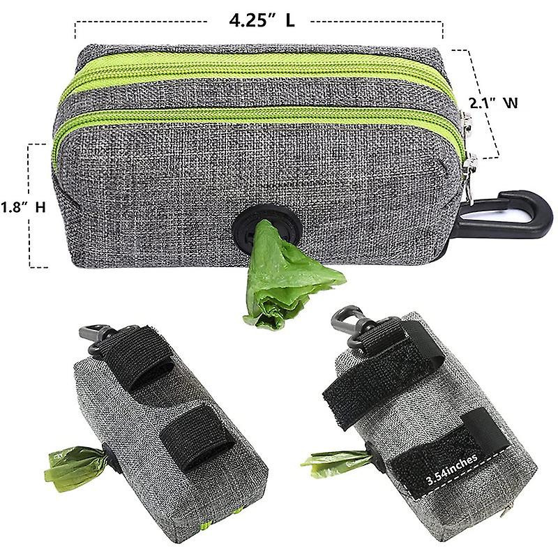 Pet Trash Bag, Dog Trash Bag Storage Bag (Yellow Double Zipper) Pet Trash Bag, Dog Trash Bag Storage Bag (Yellow Double Zipper)