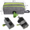 Pet Trash Bag, Dog Trash Bag Storage Bag (Yellow Double Zipper) Pet Trash Bag, Dog Trash Bag Storage Bag (Yellow Double Zipper)
