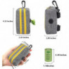 Pet Trash Bag, Dog Trash Bag Storage Bag (Yellow Double Zipper) Pet Trash Bag, Dog Trash Bag Storage Bag (Yellow Double Zipper)