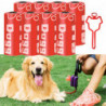 1 Set Pooping Bag High Toughness Waterproof Leak Proof Strong Load Bearing Degradable Large Capacity Dog Poop Bag [...]