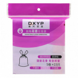 5 Roll Trash Bag Waterproof Thicken Leak-proof Garbage Storage Household Disposable Trash Pouch For Kitchen