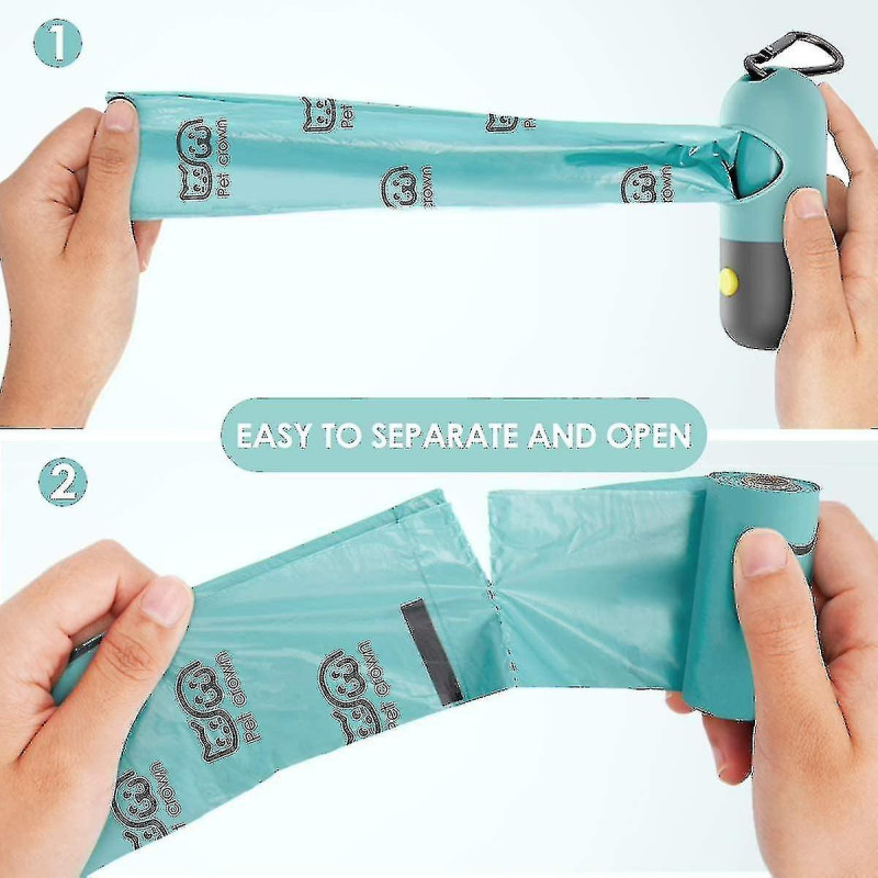 Zysd Yh-dog Poop Bag Dispenser For Leash, Compatible Pet Waste Bags Holder