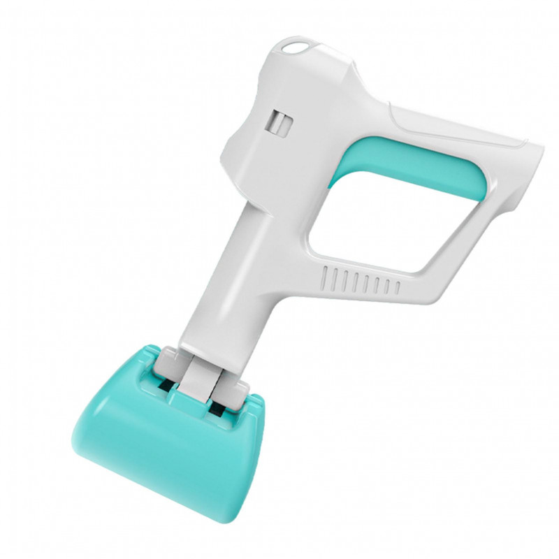 2-in-1 Portable Pet Poop Scooper Large Grasping Mouth Pet Waste Picker for Large Medium Small Dog