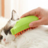 Cute Banana-Shaped Pet Spray Massage Brush Durable Lightweight Pet Massager for Kittens Puppy Cat Dog