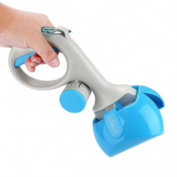 Déchets d’animaux de compagnie Nettoyeur d’excréments en plein air avec 1 rouleau de sacs décomposables chien